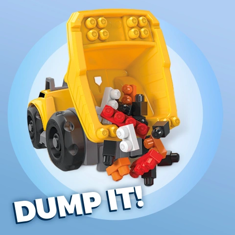 Mega bloks cat dump truck clearance