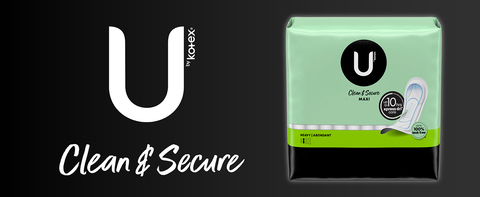 U by Kotex Clean & Secure Overnight Maxi Pads, Extra Heavy Absorbency -  ShopRite