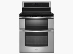 whirlpool induction range with double oven