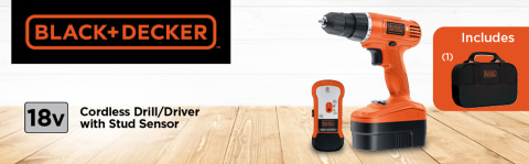BLACK+DECKER 18-volt 3/8-in Drill (1 