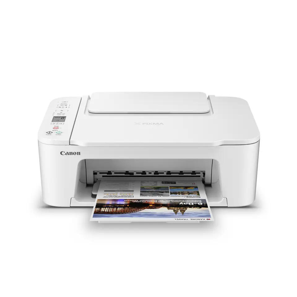 Canon PIXMA TS3720 Wireless All In One Inkjet Printer White - Best Buy