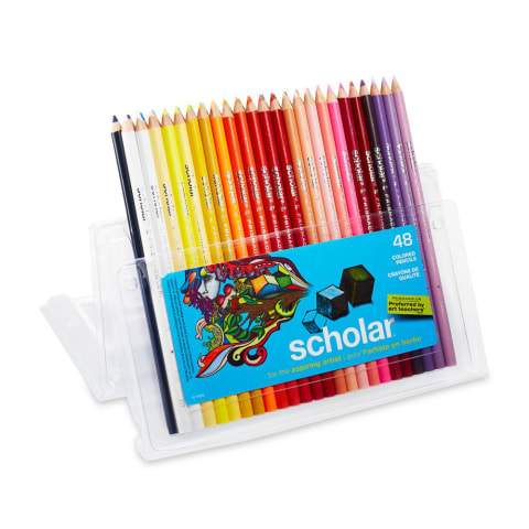 Prismacolor Scholar Colored Pencils, 48 Pack and Adult Coloring Book (Art  of Coloring: Disney Princess)