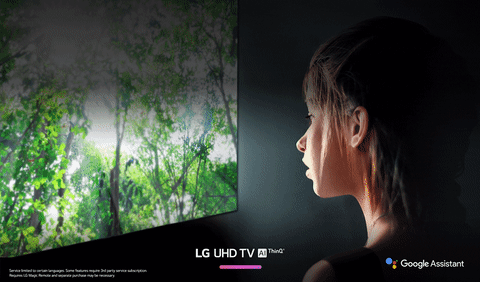 LG 55UK6300PUE: 55 Inch Class 4K HDR Smart LED UHD TV w/ AI ThinQ®