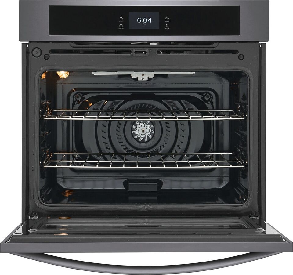 KitchenAid 30 Black Stainless Convection Double Wall Oven