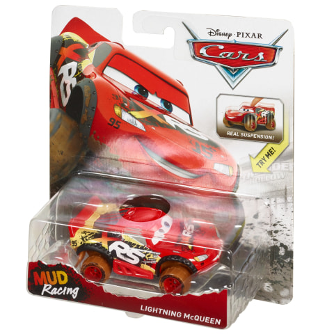 Disney Pixar Cars XRS Mud Racing Lightning Mcqueen Die Cast Play Vehicle