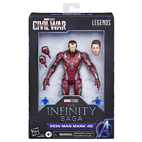 Amazon.com: Marvel Hasbro Legends Series Iron Man Mark 46