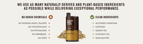 Featuring clean ingredients and no harsh chemicals