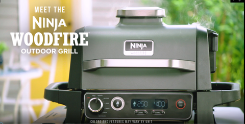 Ninja Woodfire Outdoor BBQ Smoker Oven and Pizza Peel
