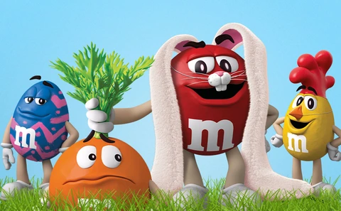 M&M'S Peanut Butter Chocolate Speckled Easter Egg Candy