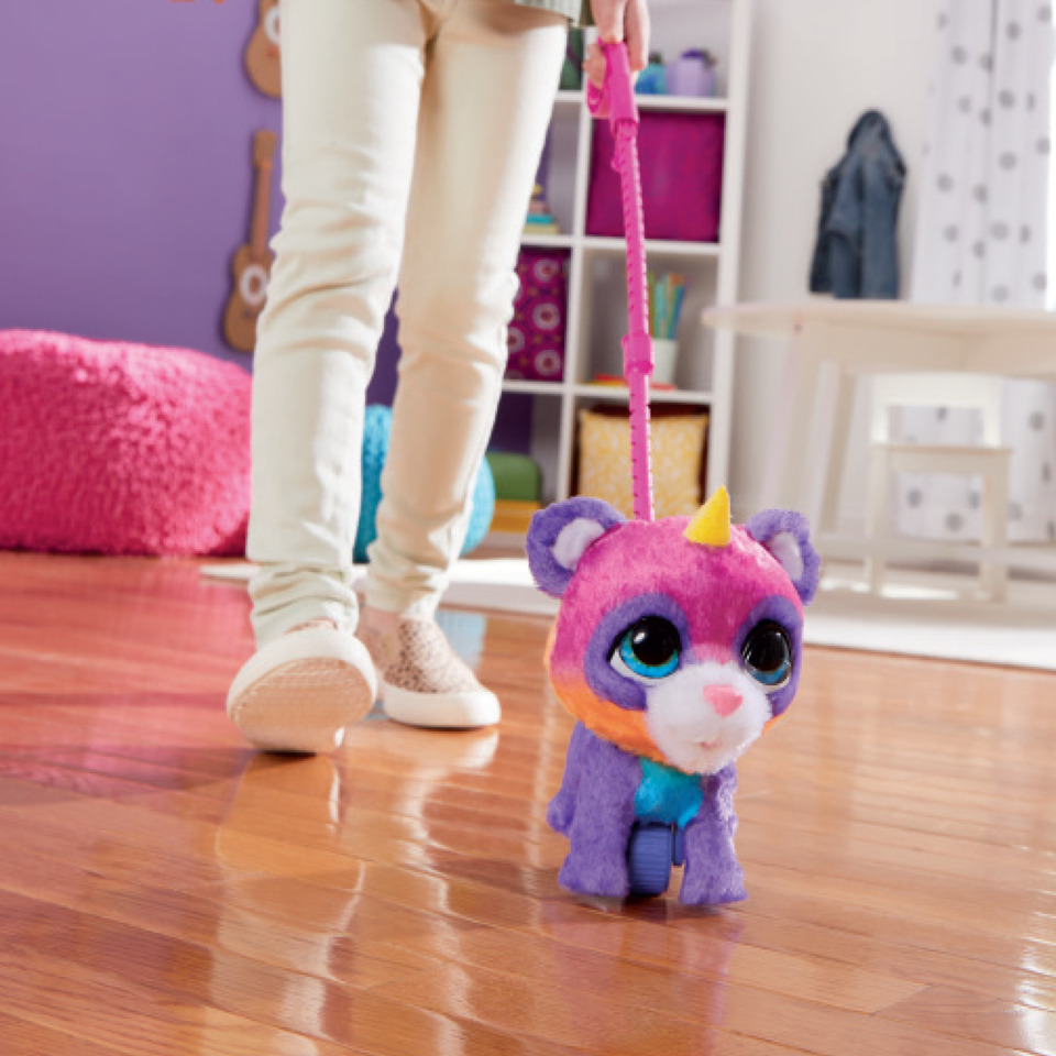 furReal Walkalots Multicolor Pandacorn Plush Interactive Toy