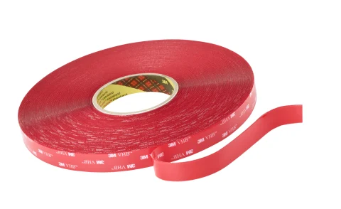 ProTapes Pro 408 Double Coated Polyester Tape - 3.75 Mil Thick, 3" X 55 Yds Clear
