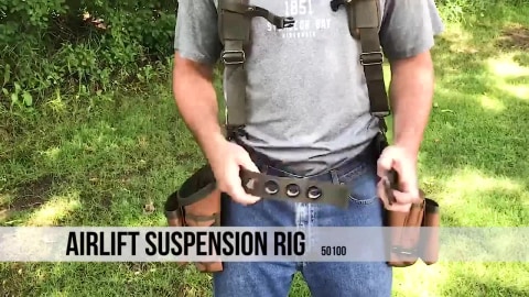 Bucket Boss AirLift Suspension Rig Tool Belt. 50100