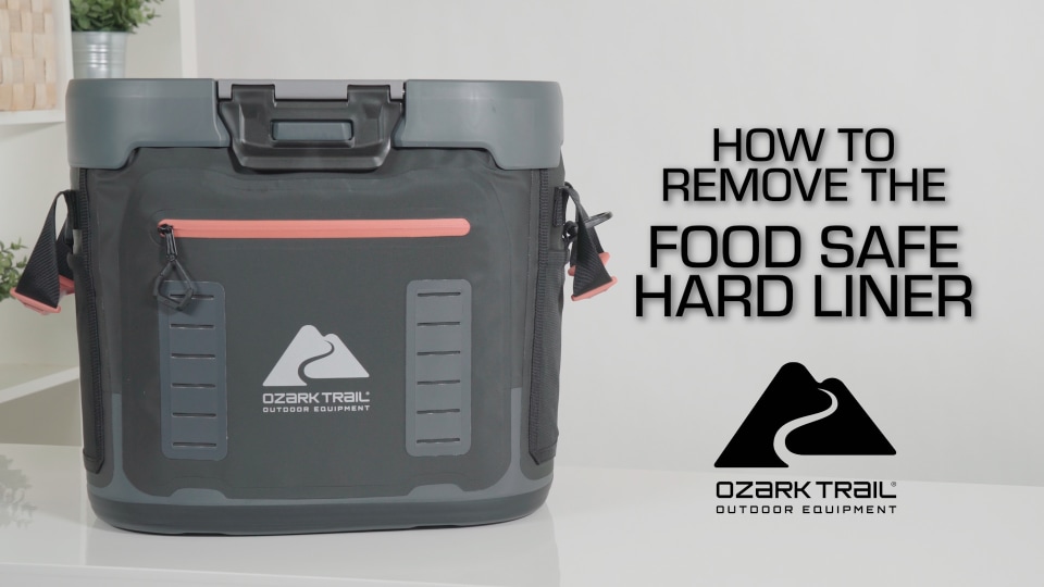 Ozark Trail 36 Can Welded Cooler, LeakProof Cooler with Microban