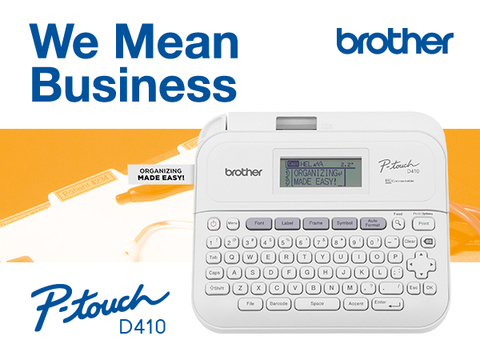 Brother PT-D410 Desktop Label Maker PT-D410 B&H Photo Video