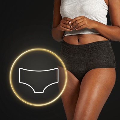 Always ZZZ Overnight Disposable Period Underwear for Women Size S/M, 3 Ct 