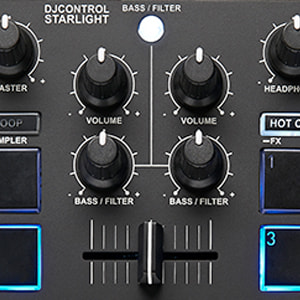 Hercules DJ Control Starlight Ultra-Compact Controller for Serato - Mile  High DJ Supply