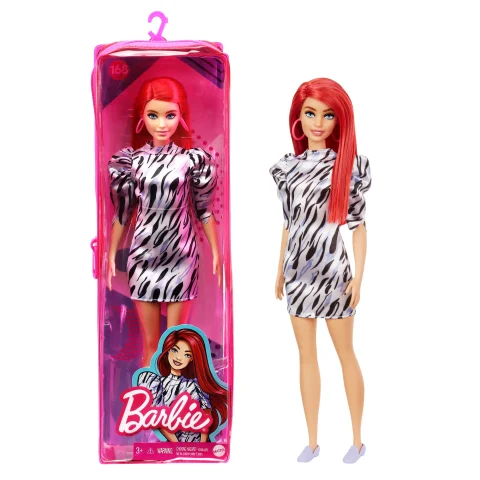 Good Look Barbie Fashionistas Doll #168, Long Red Hair