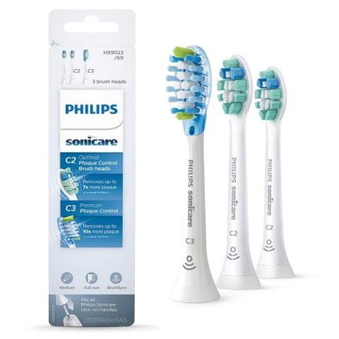 sonicare plaque control heads