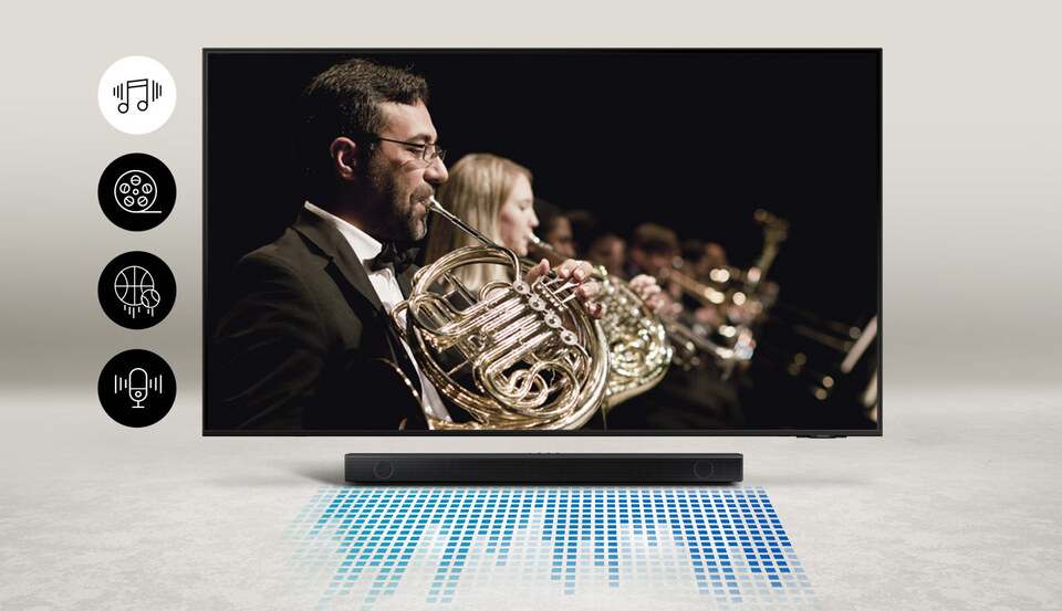Samsung HWB57C 4.1ch Soundbar with Rear Speaker Kit Homesmartcamera