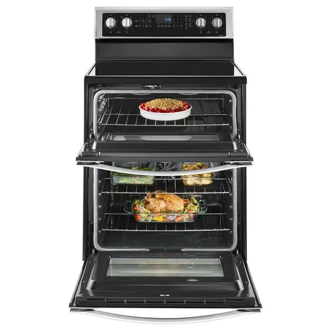 Double oven electric range online