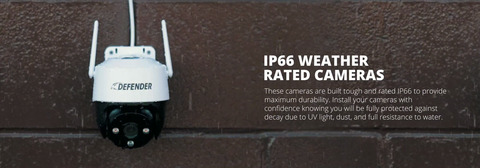 IP66 Weather Rated Cameras