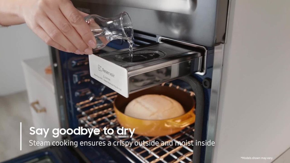 thumbnail video image 6 of Samsung NQ70M7770DS 7.0 Cu. Ft. Stainless Combination Electric Wall Oven, 6 of 7