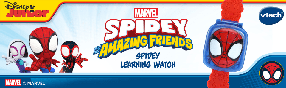 Jual VTech Spidey And His Amazing Friends Spidey Learning Watch | Indonesia - View #9