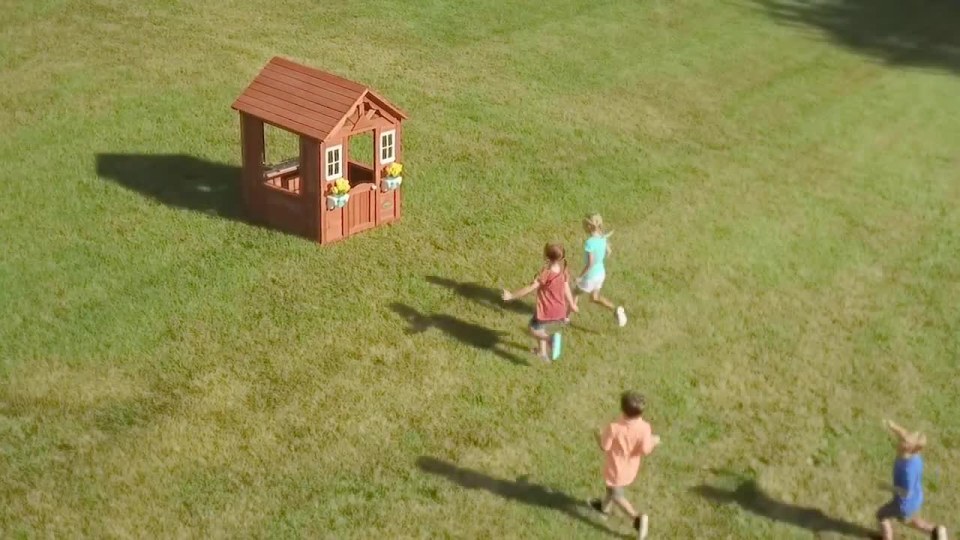 Timberlake Cedar Playhouse: A Backyard Dream Come True