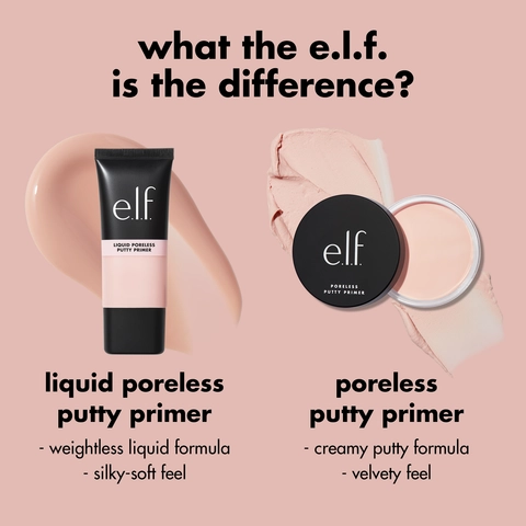 Compare Liquid Poreless Putty Primer to the original Poreless Putty Primer