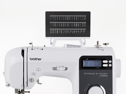 Brother ST150HDH Sewing Machine, Strong & Tough, 50 Built-in Stitches, LCD  Display, 9 Included Feet