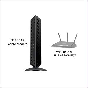 NETGEAR 24x8 Cable Modem, DOCSIS 3.0 | Certified for XFINITY by