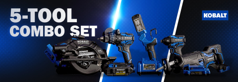 kobalt xtr 5 tool combo kit