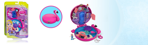 polly pocket world flamingo