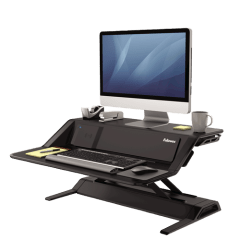 Fellowes Lotus DX Sit-Stand Workstation Adjustable Monitor