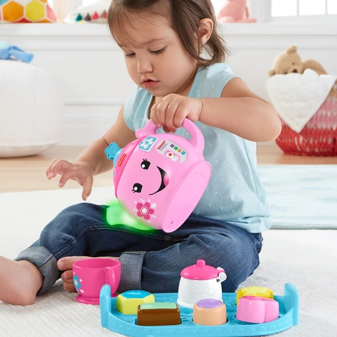 Fisher price smart stages tea set online