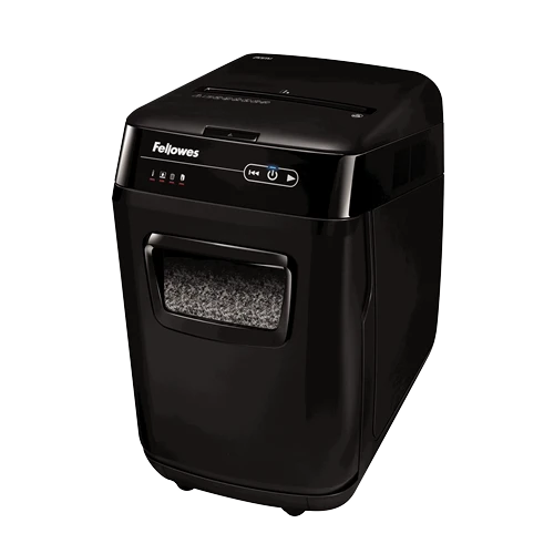 Fellowes AutoMax 200M 200 Sheet Micro-Cut Personal Shredder