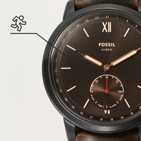 Fossil® Smartwatch Stainless Steel Q Virginia Hybrid Smartwatch | belk