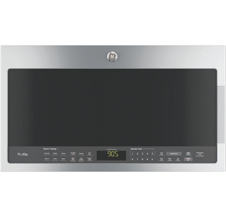 Profile 2.1 Cu. Ft. Over-the-Range Microwave with Chef Connect and