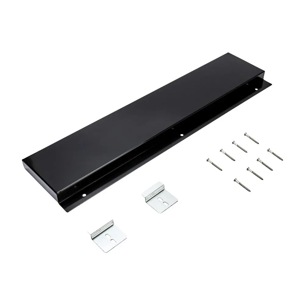 KitchenAid 6” Black Slide-in Range Backsplash | Albano Appliance