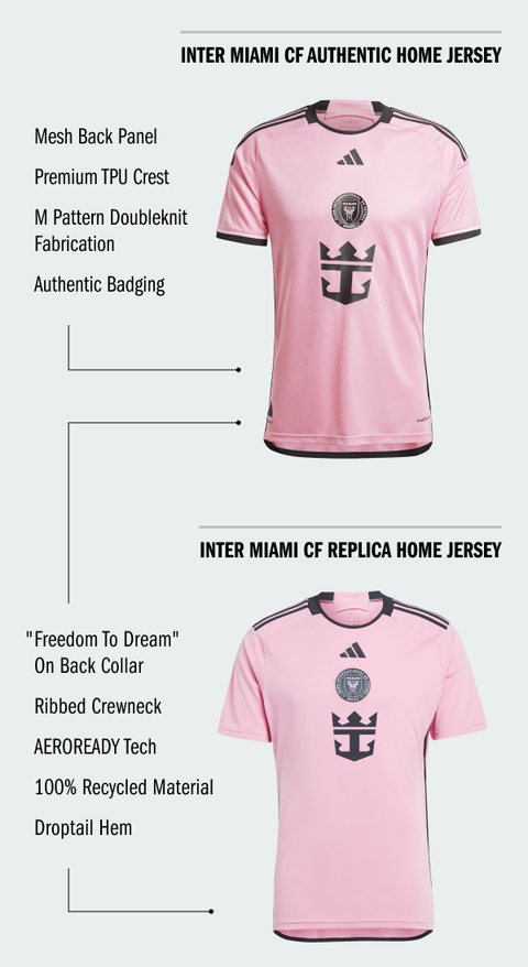 adidas Adult Inter Miami CF 2024 Lionel Messi #10 Primary