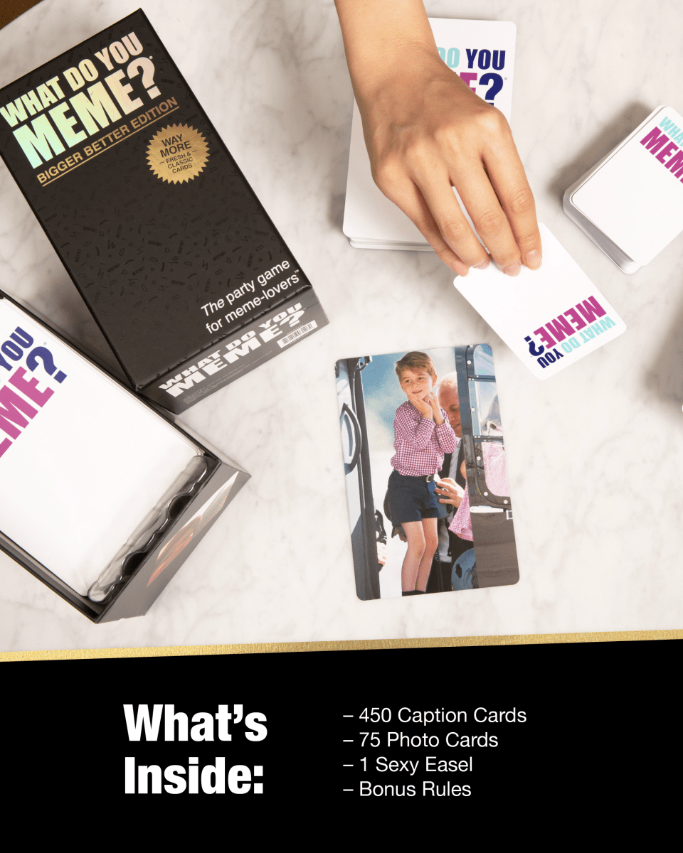 What Do You Meme? Bigger Better Edition Party Game - Shop Games at H-E-B