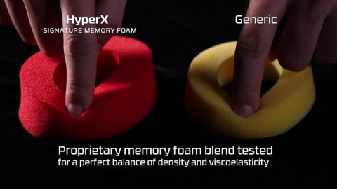 hyperx signature memory foam