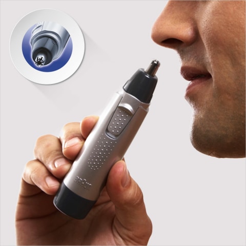 Braun EN10 Mens and Precise Hair Ear Trimmer, Nose Safe and