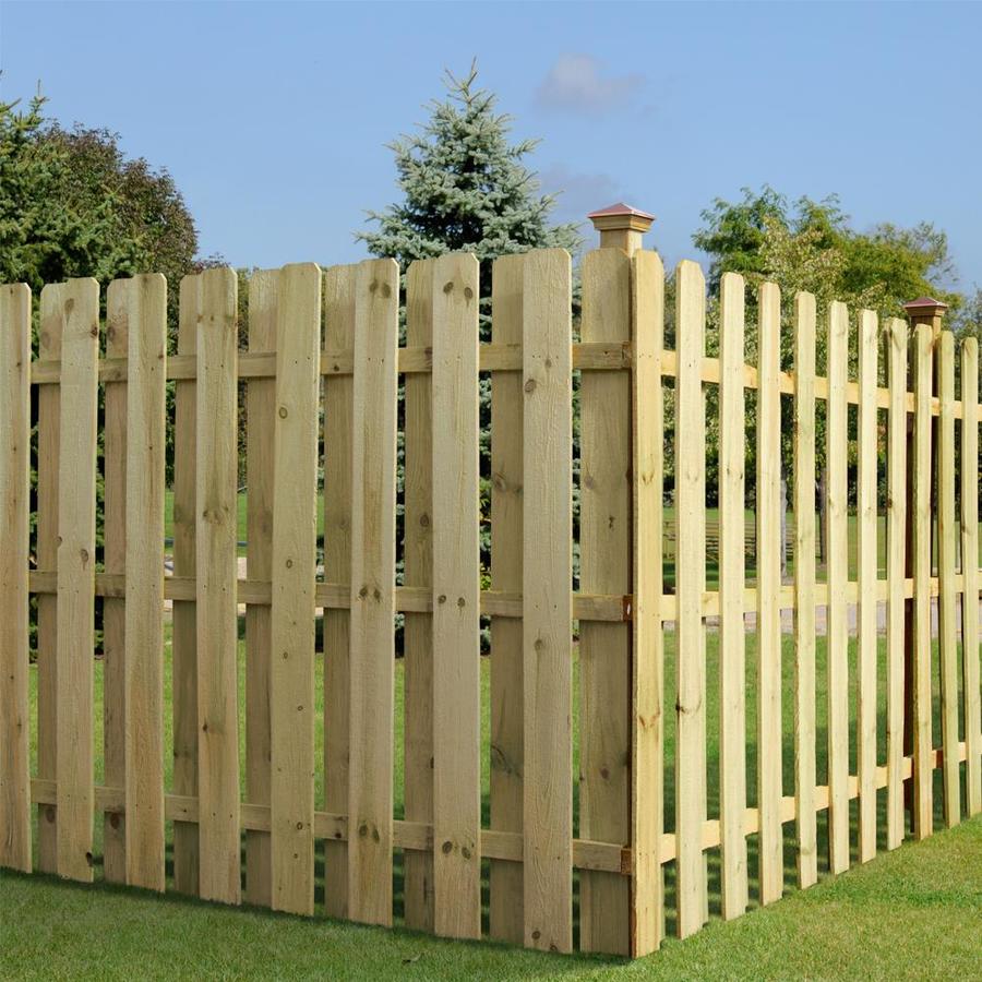 lowes treated fence boards