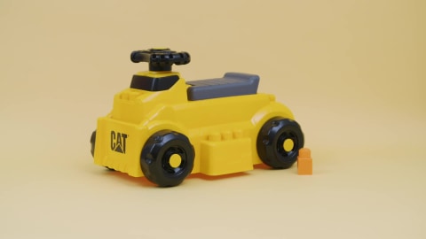 Mega Bloks CAT Build 'n Play Ride-On | Mattel