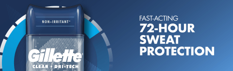 FAST-ACTING 72- HOUR SWEAT PROTECTION				