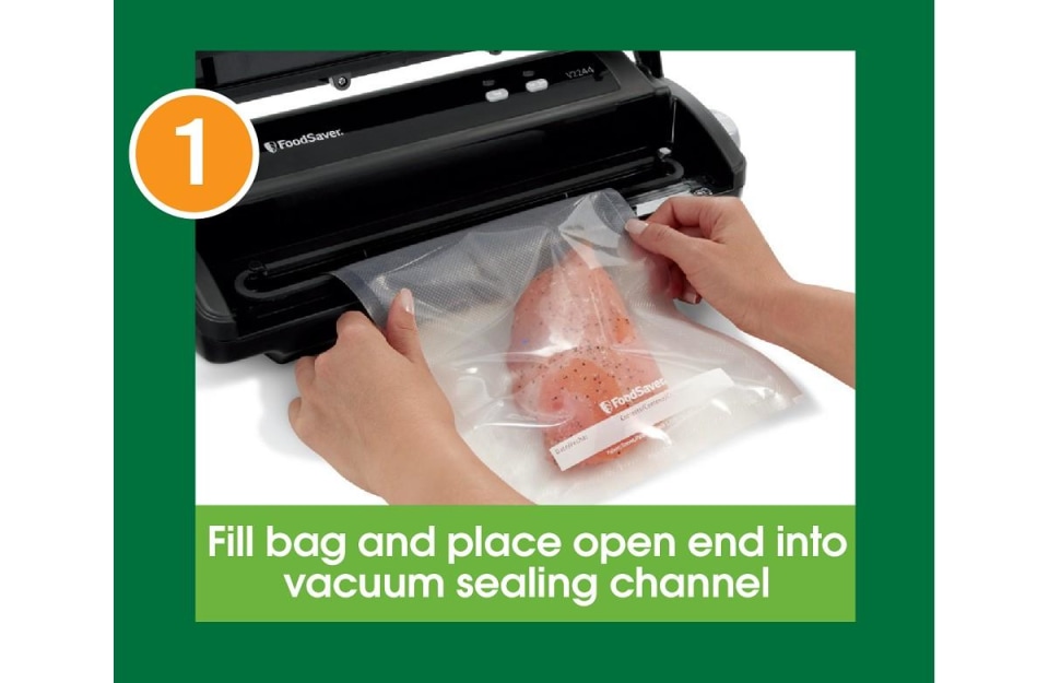 220-240 Volts Food Saver Vacuum Bag Sealer V2240 - FoodSaver