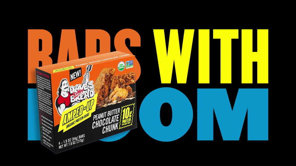 Dave's Killer Bread Organic Snack Bars Variety Pack - 3 Flavors Cocoa Brownie Trail Mix Honey Almond