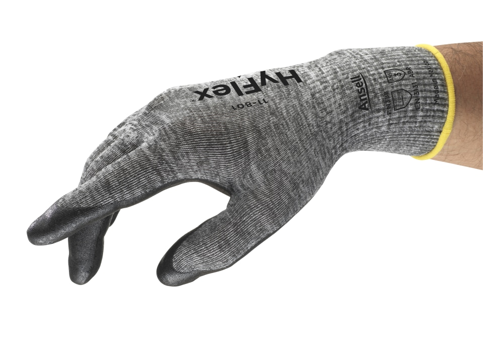 Ansell - Work Gloves: HyFlex® Foam 11-801, Size 2X-Large, Nylon