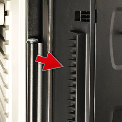 Pry-Resistant Hinge Bar